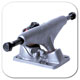 skateboard a longboard trucks